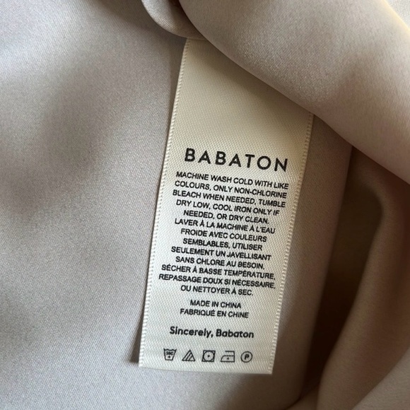 Aritzia Silk Minimalist Midi Dress - Picture 6 of 6